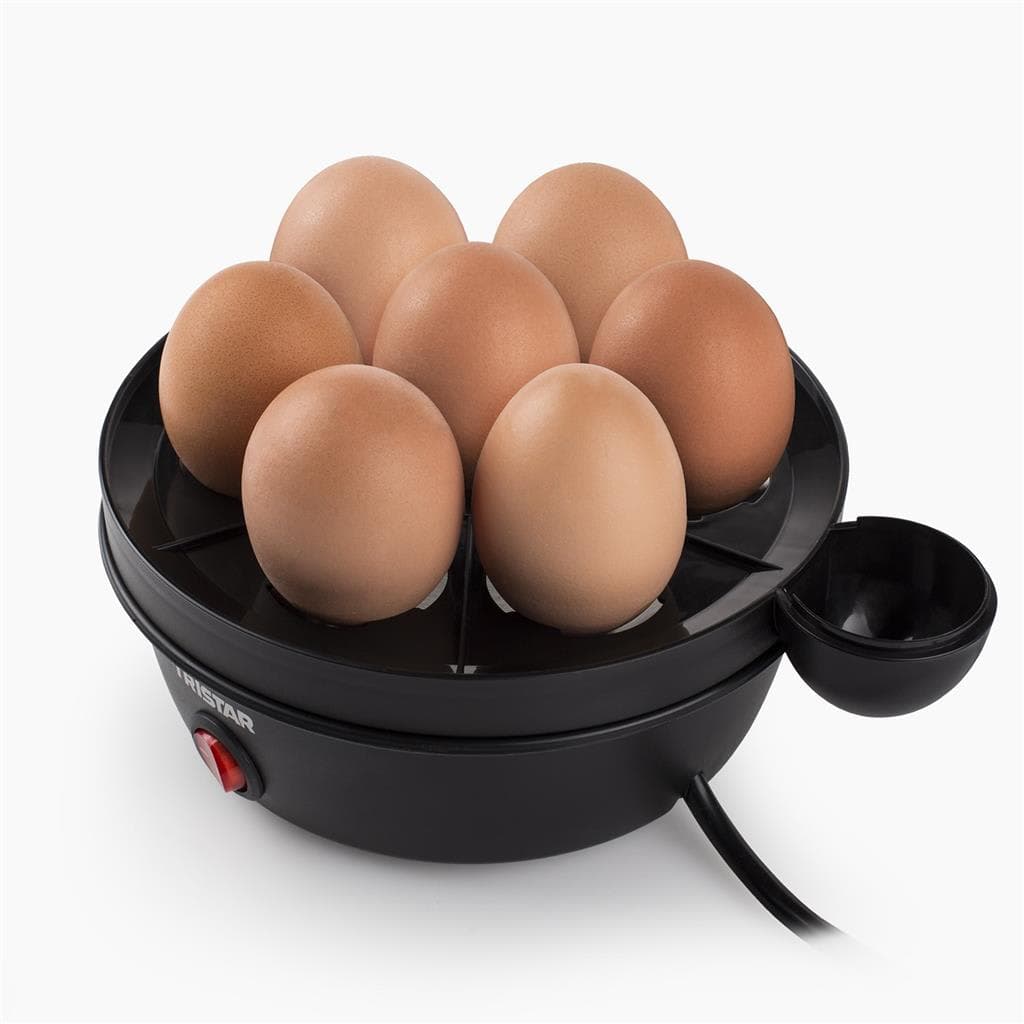 EK-3076 - Cuit œuf (7p) inox/noir - 2